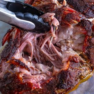 Juicy smoked pulled pork by The BBQ – low & slow Smoking Day BBQ